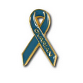 Ovarian Cancer Awareness Ribbon Pin
